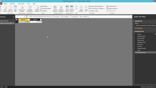 Power BI Latitude And Longitude Function | Bing Map API