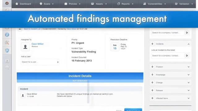 Sentry Metrics Vulnerability Management Service смотреть онлайн