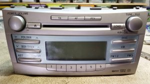 Штатное ГУ -  TOYOTA 86120-33880 (Авто - Toyota Camry V40) с блютузом