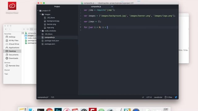How to Composite Images with Jimp - Node.js смотреть онлайн