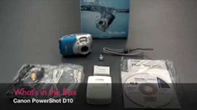 Canon PowerShot D10 Demo смотреть онлайн