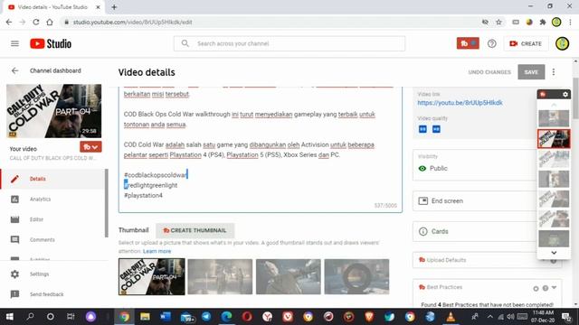 CARA SETTING SEO YOUTUBE UNTUK GAMING CHANNEL | Dapatkan Skor 100% SEO video anda. смотреть онлайн