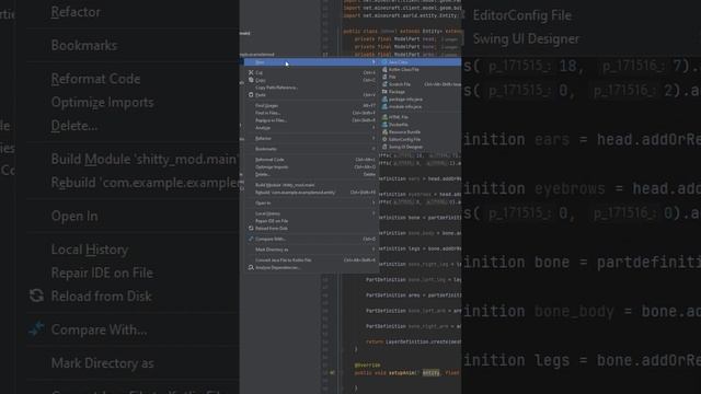 Как написать МОД в МАЙНКРАФТЕ за 1 МИНУТУ??? #minecraft #programming #java #funny смотреть онлайн
