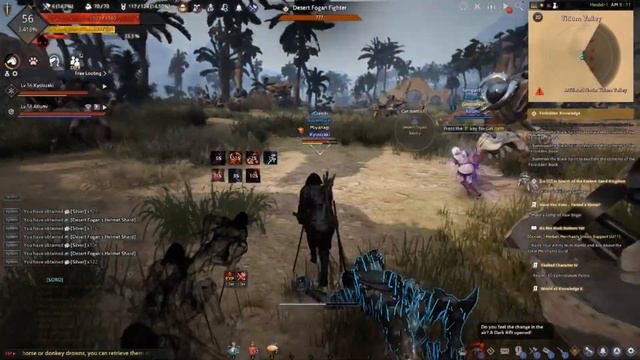 Black Desert Online Remastered Ninja Awakening Gameplay смотреть онлайн
