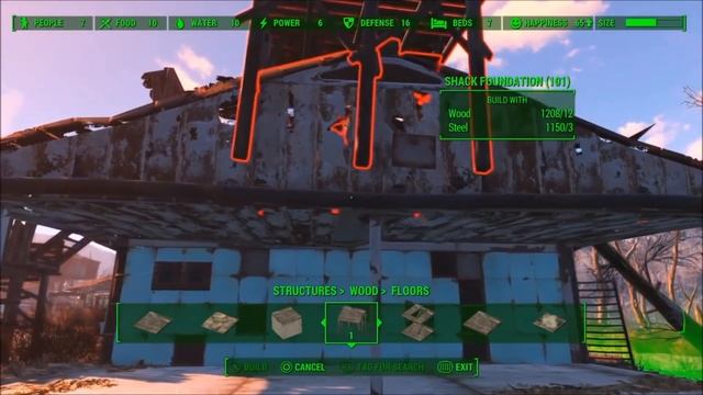 Fallout 4 Let's Build #4 - Sanctuary Houses смотреть онлайн