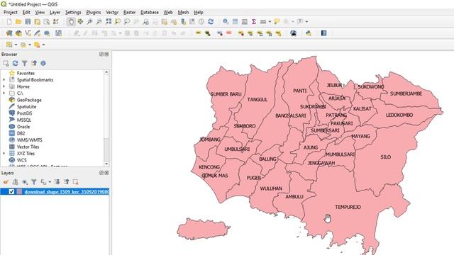 Tutorial QGIS | Merubah file SHP kedalam GeoJSON смотреть онлайн