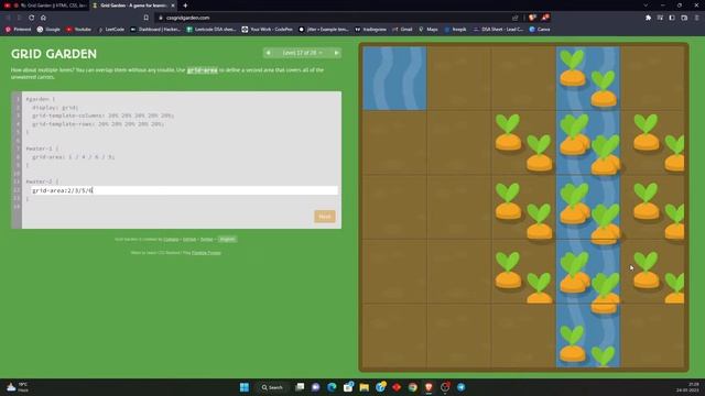 ? ? Grid Garden || HTML, CSS, JavaScript || Code and Study with me || Day 27 смотреть онлайн