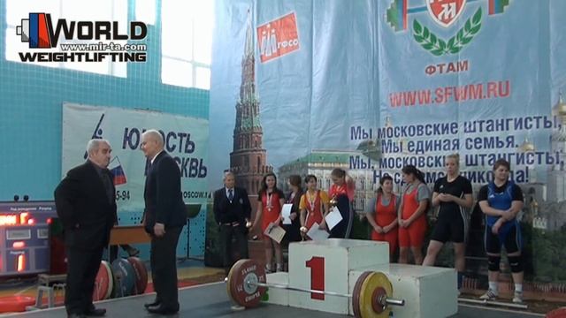 19-20.01.2013 (Girls, Medalists) Championship Moscow region to 17 years смотреть онлайн