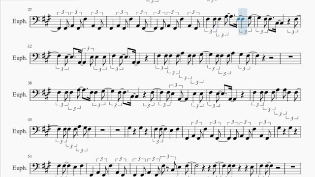 Euphonium Sheet Music: How to play Personal Jesus by Depeche Mode смотреть онлайн