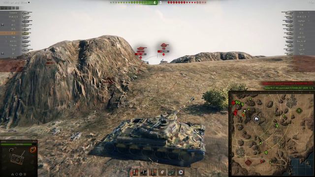 ИС-6 - Дамаг на изи в WOT смотреть онлайн