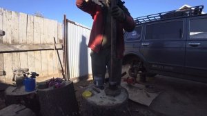 Замена подшипника полуоси  Нива.