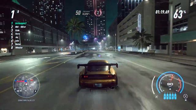 NFS HEAT Walkthrough Video Part #63 Uphill & Downhill Drifting with the RX7! DriftKnight смотреть онлайн