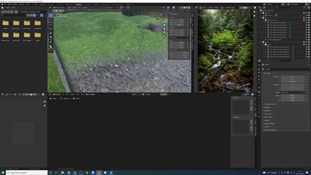 Environment Diorama in Blender - Part 8: Texture blend by height смотреть онлайн