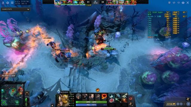 DOTA 2 TESTED - RYZEN 3 3100 + GTX 1650 SUPER || Ultra Settings | Drk смотреть онлайн