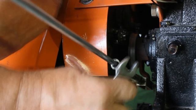 Настройка тормозов в дизельных мотоблоках (kronos5.by/kronos5.ru)