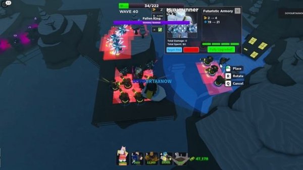 SOLO WINTER ABYSS FALLEN IN TDS ROBLOX