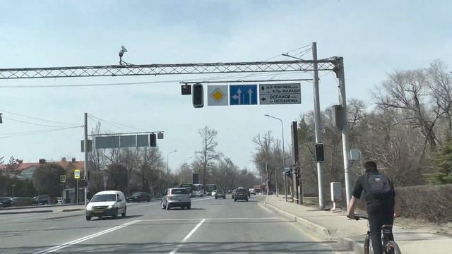 Kazakhstan. Almaty. The roads . Алматы. Дороги нашего города во время карантина. смотреть онлайн