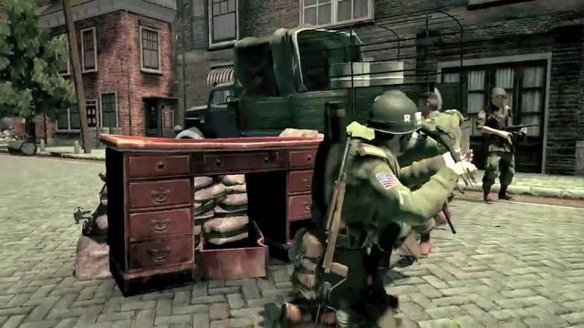 Brothers In Arms: Hell's Highway Bazooka And Machinegun Trailer (HD)