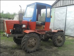 Самодельный полноприводный трактор