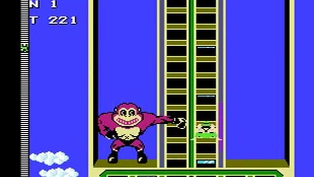 Crazy Climber Nintendo NES смотреть онлайн