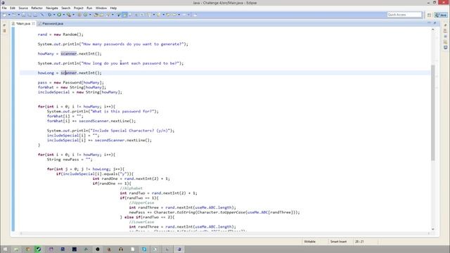 Lets Code - Challenge 4 - Random Password Generation! смотреть онлайн