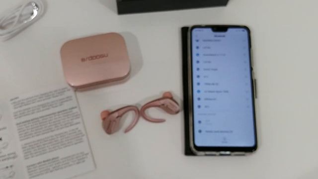 BRDOOGU Bluetooth 5.0 Wireless Earbuds with Charging Case 1000mAh Microphone Rose Gold FULL REVIEW смотреть онлайн