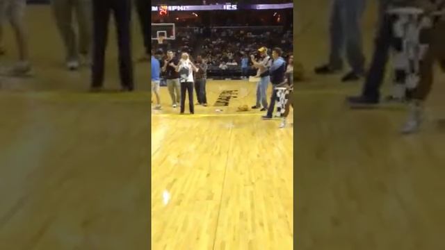 My grandson, Tate Hancock, winning the "Diaper Dash" at Grizzlies game смотреть онлайн
