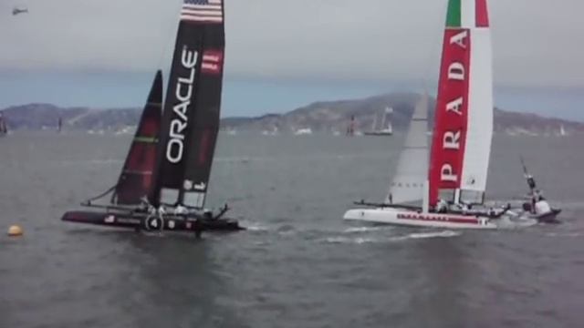 Oracle Prada Port Starboard AC 45 World Series SF thursday смотреть онлайн