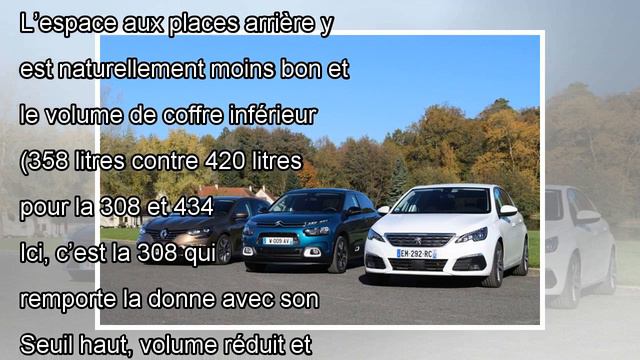 Comparatif statique vidéo : la Citroën C4 Cactus face aux Renault Mégane et Peugeot 308 смотреть онлайн