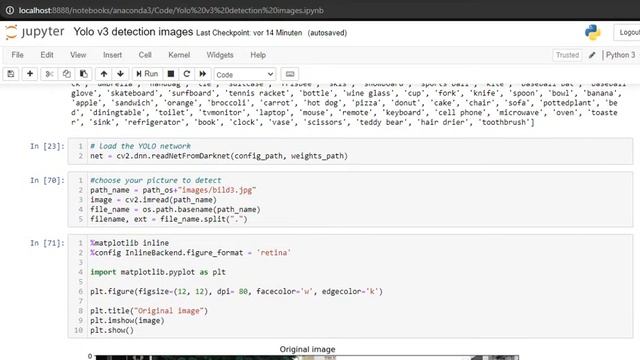 Image detection with YOLO in Python | Deep Learning Hands-On //You only look once смотреть онлайн