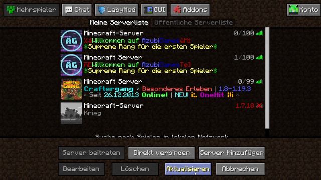 Mein Minecraft Server update. смотреть онлайн