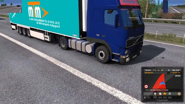 Euro Truck Simulator 2 (1.27) Volvo FH12-16 I Generation 1.27 FINAL Nikola Edit + DLC's & Mods смотреть онлайн