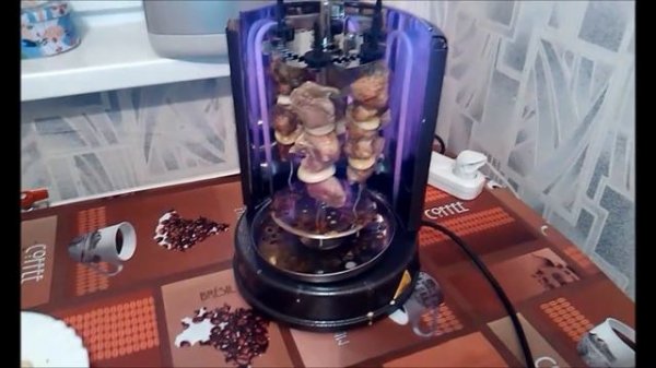 Обзор электрошашлычницы KitFort KT-1404