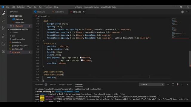 CSS TUTORIAL on Neumorphic Button | CSS HACKS | CSS TIPS & TRICKS смотреть онлайн