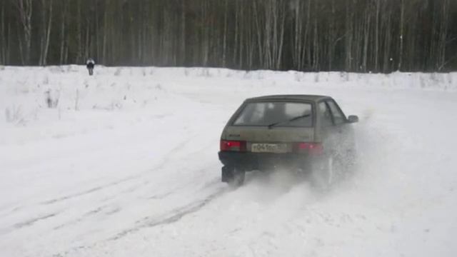 Lada 2108 rally-sprint 26.01.2008 смотреть онлайн