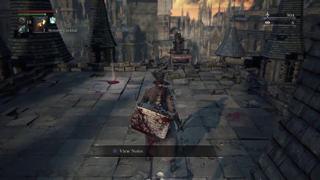 Bloodborne-Easy kill on Djura (Machine gun a-hole) смотреть онлайн