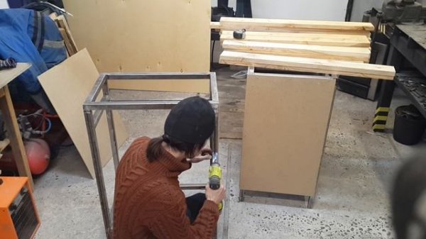 Кухня в стиле Loft своими руками/DIY loft-style kitchen