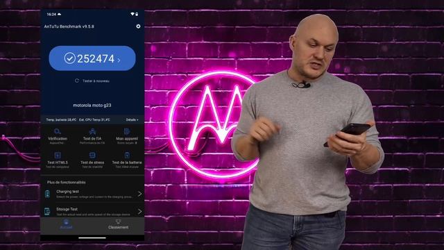 MOTOROLA MOTO G23 : Il corrige les défauts de sont petit frère ! смотреть онлайн