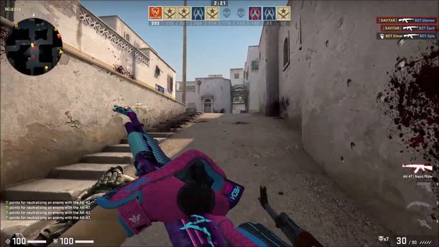 | YOU ARE STRONGER..THEN YOU KNOW ! CSGO | AK47 {NEON RIDER} MONTAGE смотреть онлайн