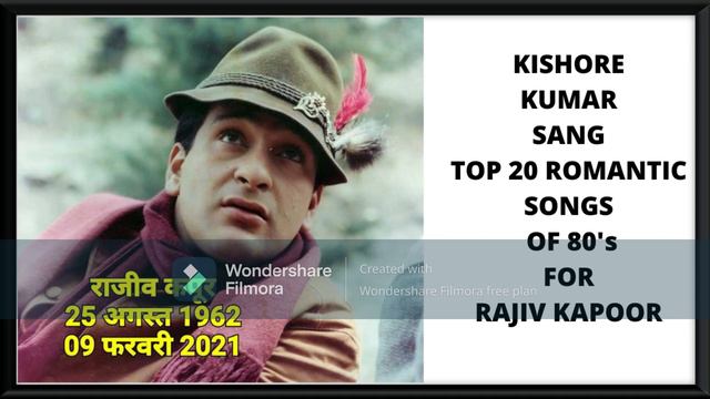 25th August : Birth Anniversary Special-Kishore Kumar Sang for Rajiv Kapoor смотреть онлайн