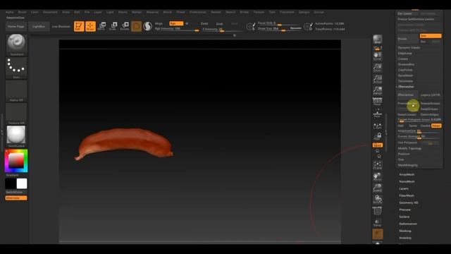 ZBrush 2019 BLENDER 2.93 Добавляю продукты в лавку смотреть онлайн