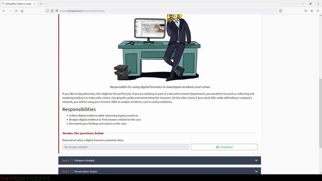 Careers in Cyber | TryHackMe Walkthrough смотреть онлайн