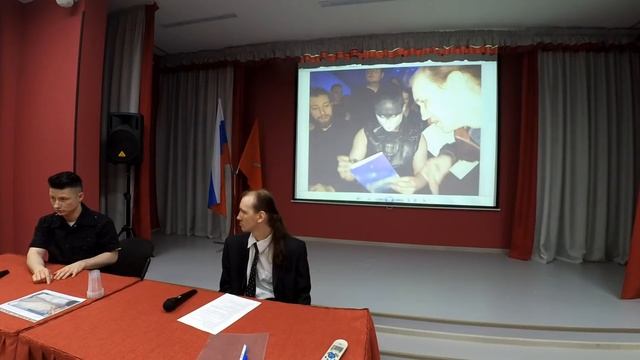 Михаэль Драу и Александр Меркушев в СПБГИПСР