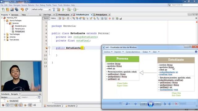 74. Programación en Java || POO || Herencia en POO смотреть онлайн