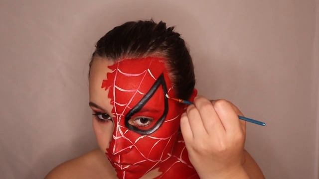 ?️SPIDERMAN?️ Facepaint / Makeup