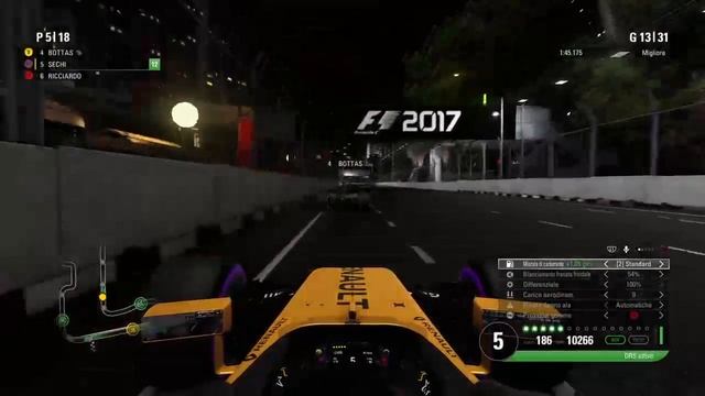 F1 2017 Carriera Renault - #14 Singapore смотреть онлайн