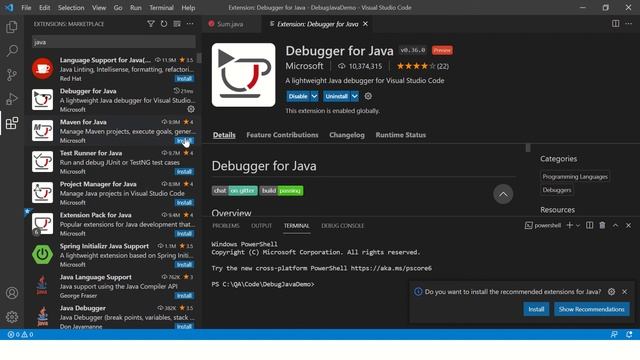 Install Extensions in VS Code смотреть онлайн