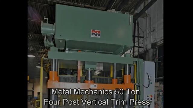 Used Metal Mechanic Hydraulic Trim Presses for Die Casting Machines смотреть онлайн