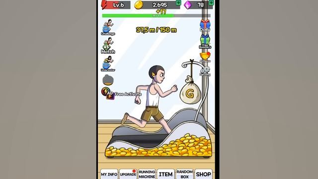Koşu Yarışı Oyunu!! Koş ve Kazan - Panda ile Tap Tap Run смотреть онлайн