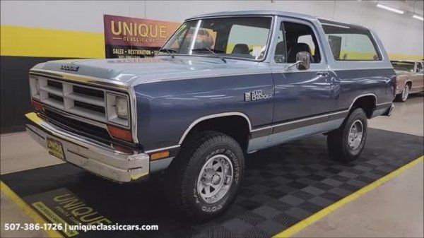 1987 Dodge Ramcharger 4x4